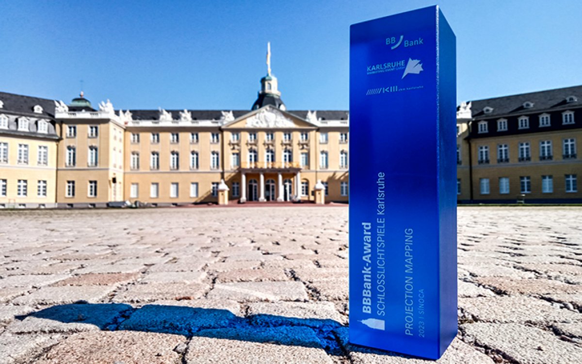 Projection Mapping awarded at Schlosslichtspiele Karlsruhe