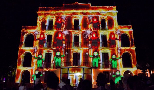 VIDEO MAPPING OF OLESA TOWN’S ANNUAL CELEBRATION 