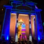 3D printing event with video mapping at Observatori Fabra