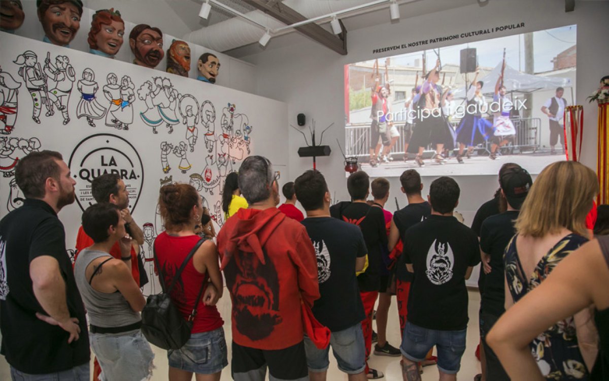 Audiovisual production of La Quadra museum